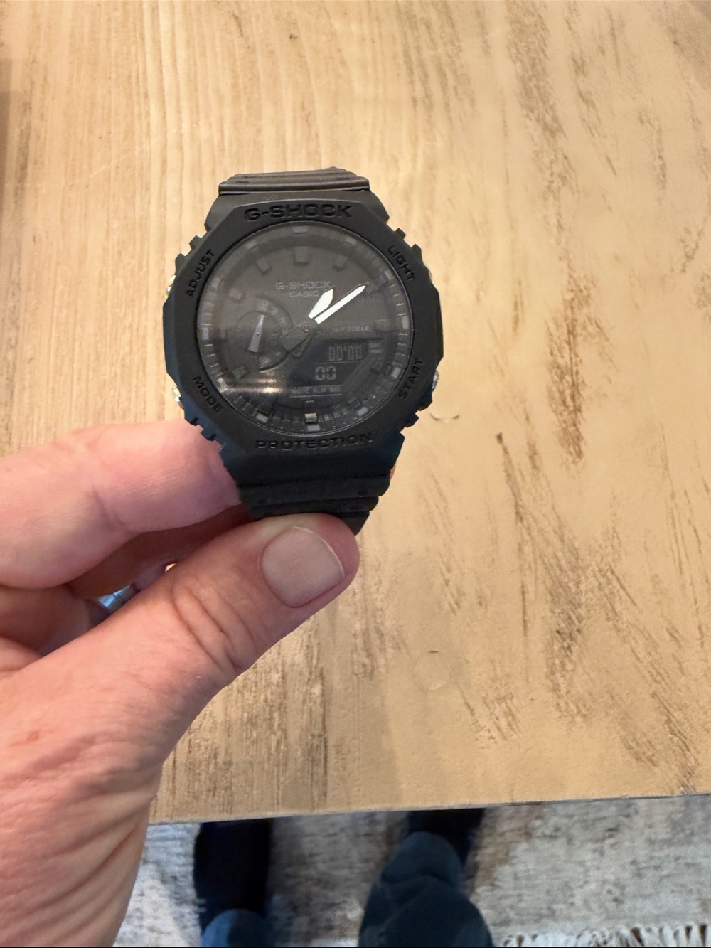 Casio G-SHOCK Black Digital-Analog Rugged mens Watch